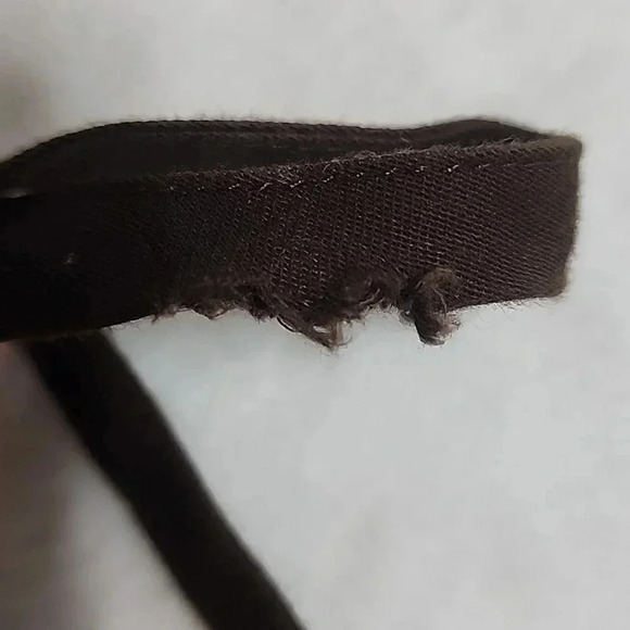 Women's Ann Taylor Halter Top Dress, Brown/White, Size 12P, Pre-Owned - Picture 13 of 13